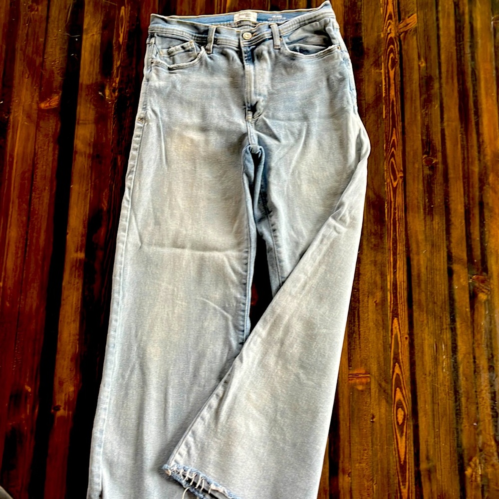 Kenzie high rise wide leg jeans size 8